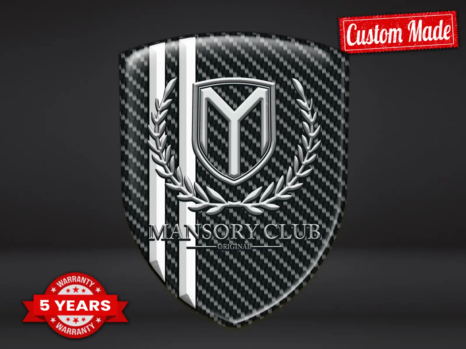 Mansory Custom Logo Stickers Pro Max Lasting Stylish Design